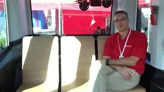 LA CoMotion Transdev autonomous shuttle