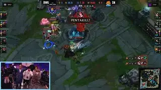 The Only Pentakill in Worlds Finals/Bin's Fiora - LoL Caster Moments【DWG vs SN 2020 Worlds Finals】