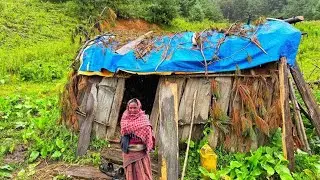 Nepal Mountain Village Rainy Day | Relaxing Nature & Real Village Life