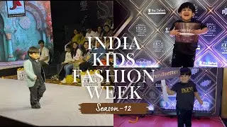 India kids Fashion week| Ramp walk|new vlog@Alilaughtracks 