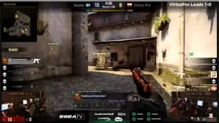 ESEA fnatic olofmeister vs. Virtus.pro funny moment