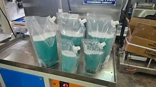 Dishwashing Liquid Pouch Filling Machine Manufacturer | +91 90250 70102 | #Detergent Liquid Filling