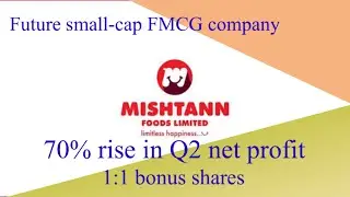 Mishtann Foods Ltd share news #stockmarket #investment #fmcgsector #smallcap #tranding #bonusshare