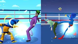 Game Comparison: Monster Run 3D vs Body Boxing Race 3D Gameplay Update Level - Game PikaName
