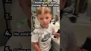 Рейтинг лучших детей, стригущих себя самостоятельно