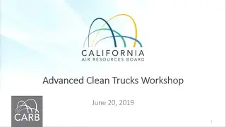 ACT Regulation Public Workgroup -  Fleet Reporting Requirements - 06/20/19
