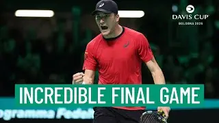 A TENSE showdown 😱 | France v Belgium | Final Game | 2025 Davis Cup Final 8
