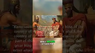 World's First Peace Treaty  Ramses II & Hattusili III