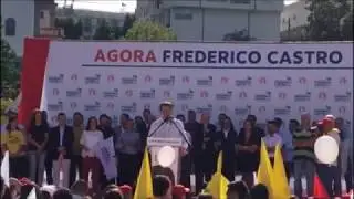 Frederico Castro - Comício de Apresentação do PS da Póvoa de Lanhoso