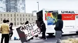 Down-On-Luck Soros Forced To Rent, Not Buy, Antifa Moving Trucks