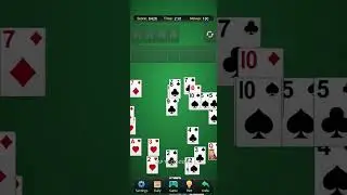 Classic Mobile Game Solitaire - Classic Game ASMR (399)