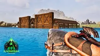 Building The Docks!! - Ark Ascended Ragnarok