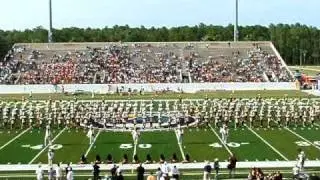 7 BCU Band Halftime vs EWC, 2010   Dance 1