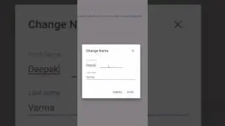 How to change name on gmail | #gmailaccount #profilename