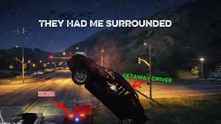 GTA 5 Manhunt EP. 1 - No weapons, One Life, No Vehicle Swap