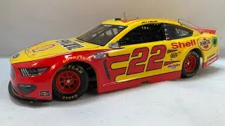 Review: 2021 Joey Logano #22 Shell-Pennzoil Ford Mustang 1/24 Elite NASCAR Diecast