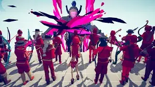 HOW MANY ARCHERS CAN STOP IGNISLASHER? - Totally Accurate Battle Simulator TABS