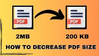 how to decrease pdf file size