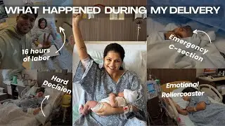 Pregnancy Series - Episode 6 | Delivery day | Birth story | Why we couldn't do normal delivery