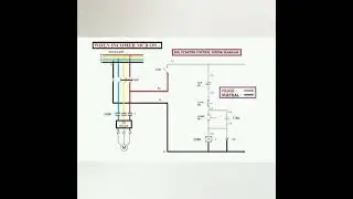 DOL starter control wiring diagram