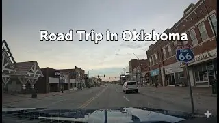 Crossing Oklahoma | Driving from Tulsa to Stroud and beyond