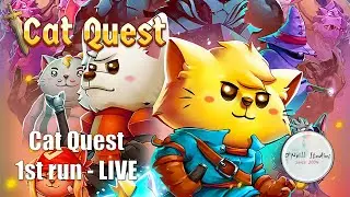 Cat Quest - Story Mode - 1st Run - FULL GAME - Live Walkthrough No Commentary