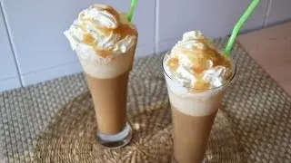 Starbucks Caramel Frappuccino - How to Make a Homemade Frappuccino