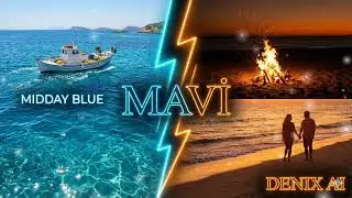 Mavi - Ege Esintili Akustik Pop (Official Audio) | Denix AI 🌊☀️