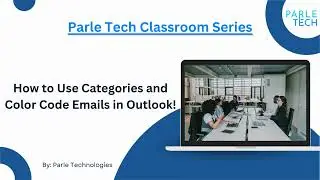 How to Use Categories and Color Code Emails in Outlook!