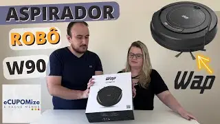 Aspirador Robô WAP ROBOT W90 | | Review - Vale a pena?