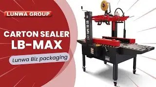 Carton Sealing Machine LB-MAX I Carton Sealer I Model no LB-MAX I LUNWA BIZ PACKAGING