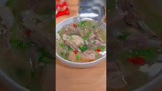 How to make pork rib soup 🥘😋 #cooking #fried #recipe #cooked #food #easy #soup #shortsvideo