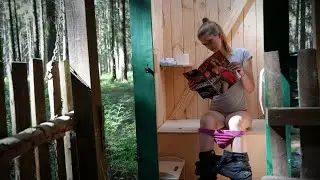 🌳🏡🌲Waldhütte🦊#19 Bauprojekte 🔨 Ich baue mir ein Klohäuschen 🚽💩 Teil 1