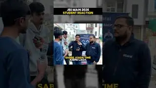 Chemistry ne RULA DIYA 😱| JEE Mains 2026 24 Jan Shift 2 #shorts #esaral #jee #jee2026