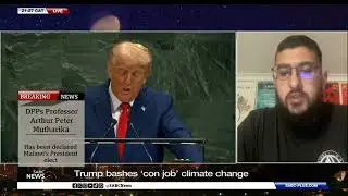 Trump bashes 'con job' climate change: Zaki Mamdoo weighs in