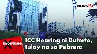 Hearing schedule sa trial ni dating PRRD, inilabas na | Frontline Express