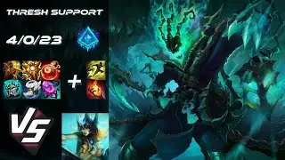 SUPPORT Thresh vs Nami - EU Grandmaster Patch 25.19