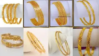 Latest Gold Bangles Design 2025 | 22k Gold Bangles Designs with Price | Stylish Gold Bangle ❤️&zwj;🩹❤️&zwj;🩹