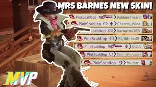 The Mrs  Barnes skin is so pretty in Marvel Rivals