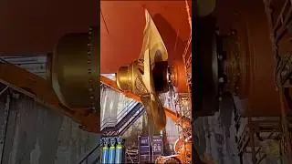 The 100-Ton Propeller Secret They Never Tell You#ShipPropeller #EngineeringFacts #ShipBuilding #fact