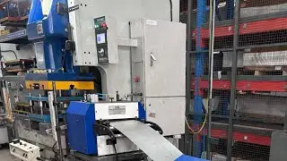 Nc Servo Feeder with 2 in 1 straightener & De-coiler For GI Coils. #powerpress #machine #feeder 