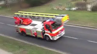 Průjezd SDH Chodov a Vintířov (CAS 20, AZ 30, VEA, CAS 30)