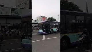 18A Ev Mtc Dlx Bus Towards Kilambakkam With Blue One Love