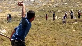 Jewish settlers attack Palestinians in the West Bank