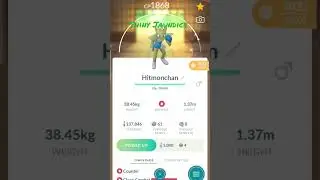 Shiny Hitmonchan #pokemon