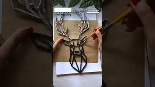 how to make home decor, how to make deer wall peace,make waste out of best newspaper, dear newspaper