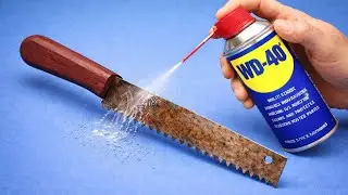Simple Way to Sharpen Any Saw Blade to Razor Sharp | Easy & Effective | Unexpected Result