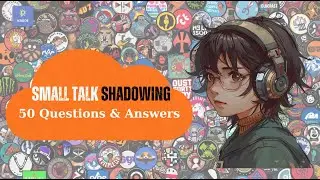 50 Small-Talk Conversations for FLUENCY | A2-B1 Shadowing Practice (Speak English NOW!)