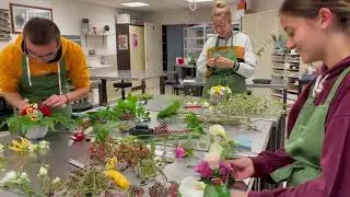 Vid&eacute;o de pr&eacute;sentation des formations - Section Fleuristerie - Lyc&eacute;e Flora Tristan Camblanes