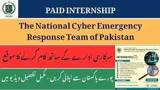 PKCERT Paid Internship 2025 | Complete Application Process